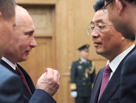 putin and hu